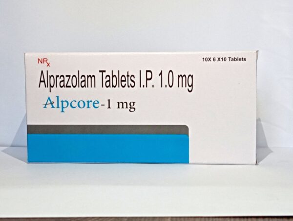 Alprazolam ip 1.0mg 30 tabs