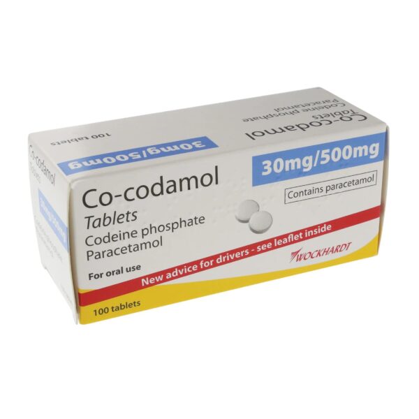 Co codomal 100 tabs 30/500mg
